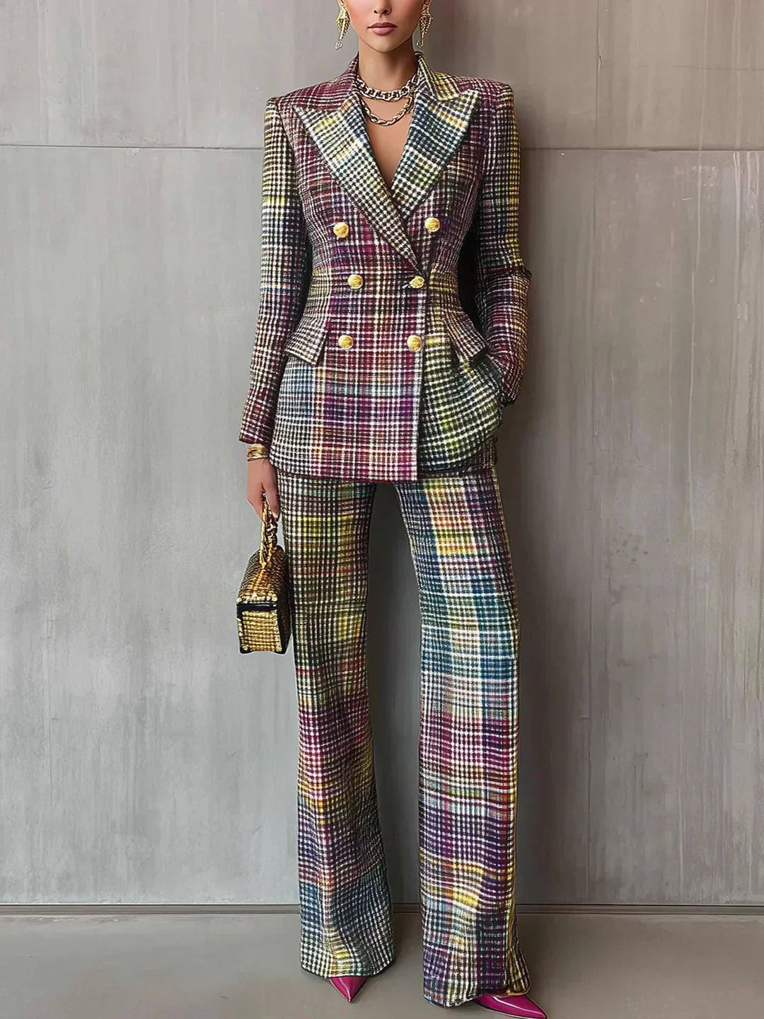 Hilary | Luxe Power Suit