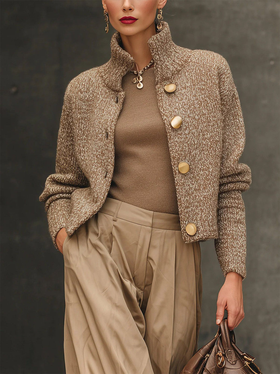 Victoria – Elegant Short Jacket With Structured Fit