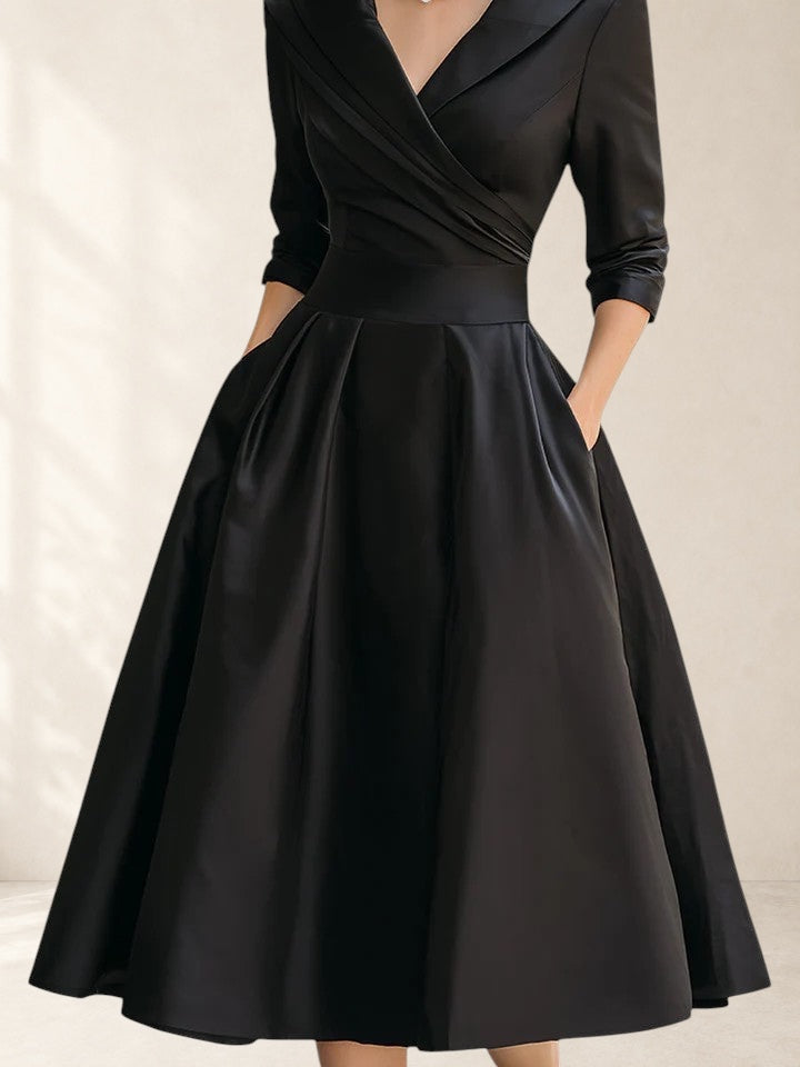 Yan | Elegant Midi Dress