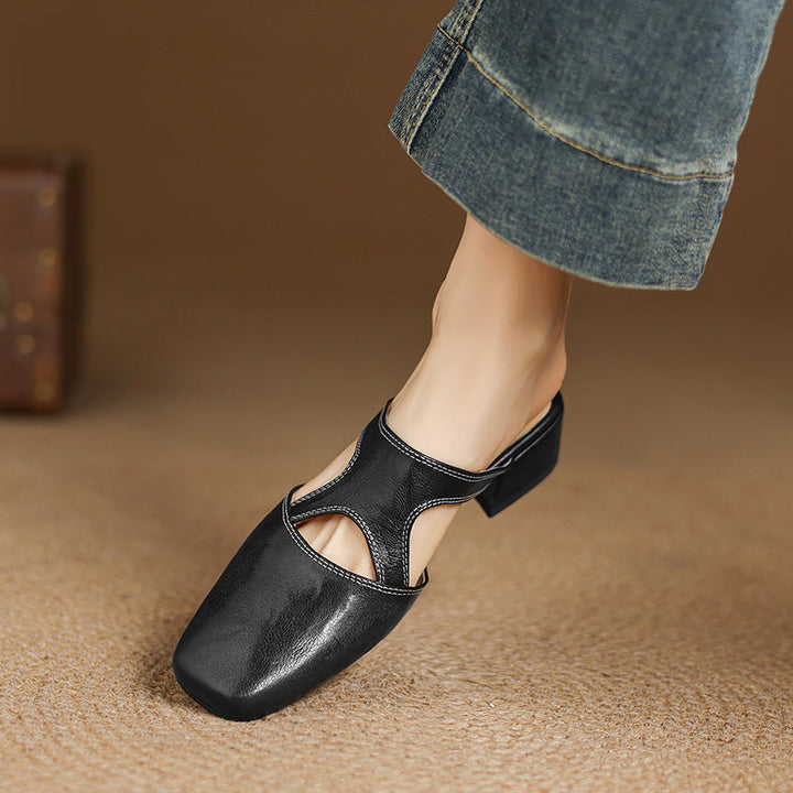 Dessa | Genuine Leather Mules
