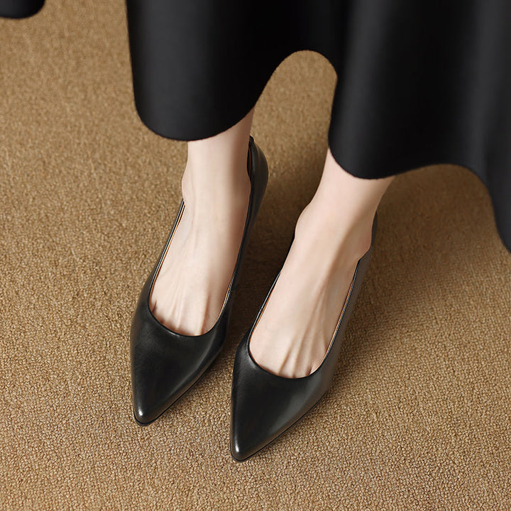 Zella | Genuine Leather Heels