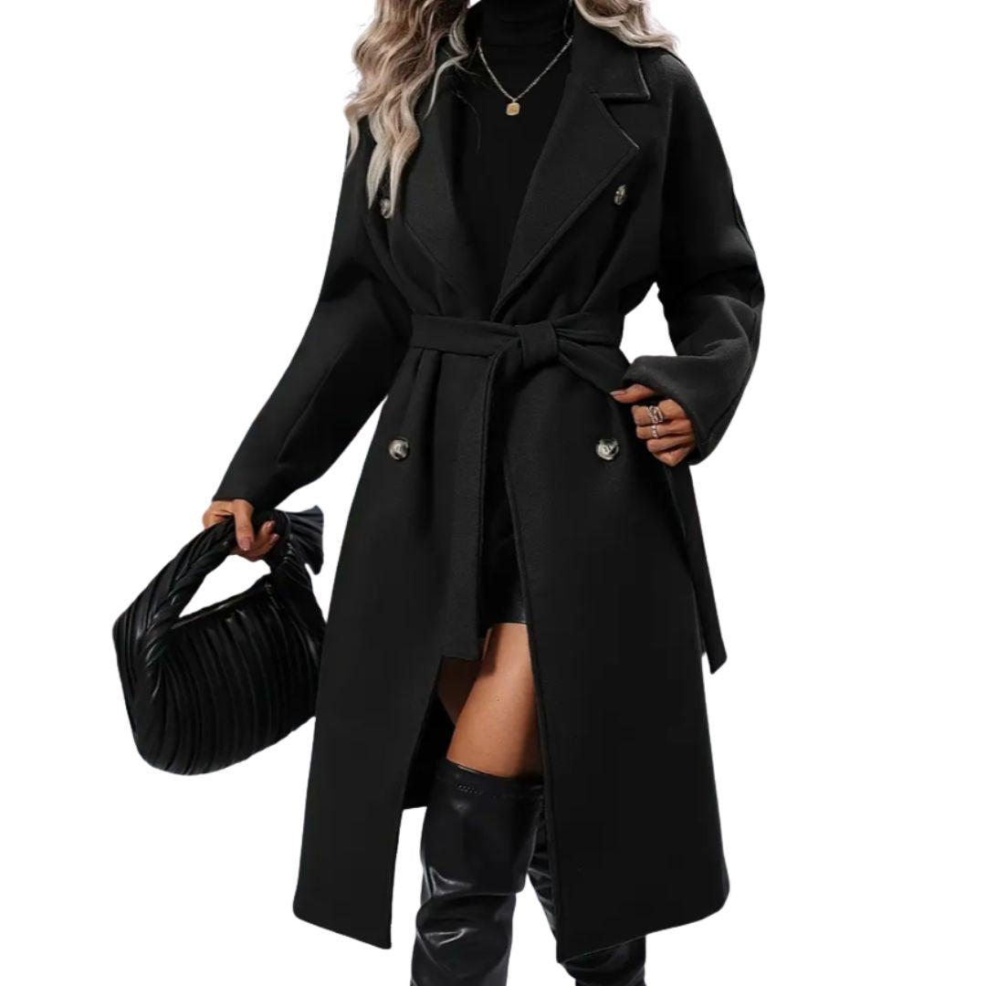 Bramwell Longline Winter Trench Coat - Timeless Style, Weatherproof Warmth