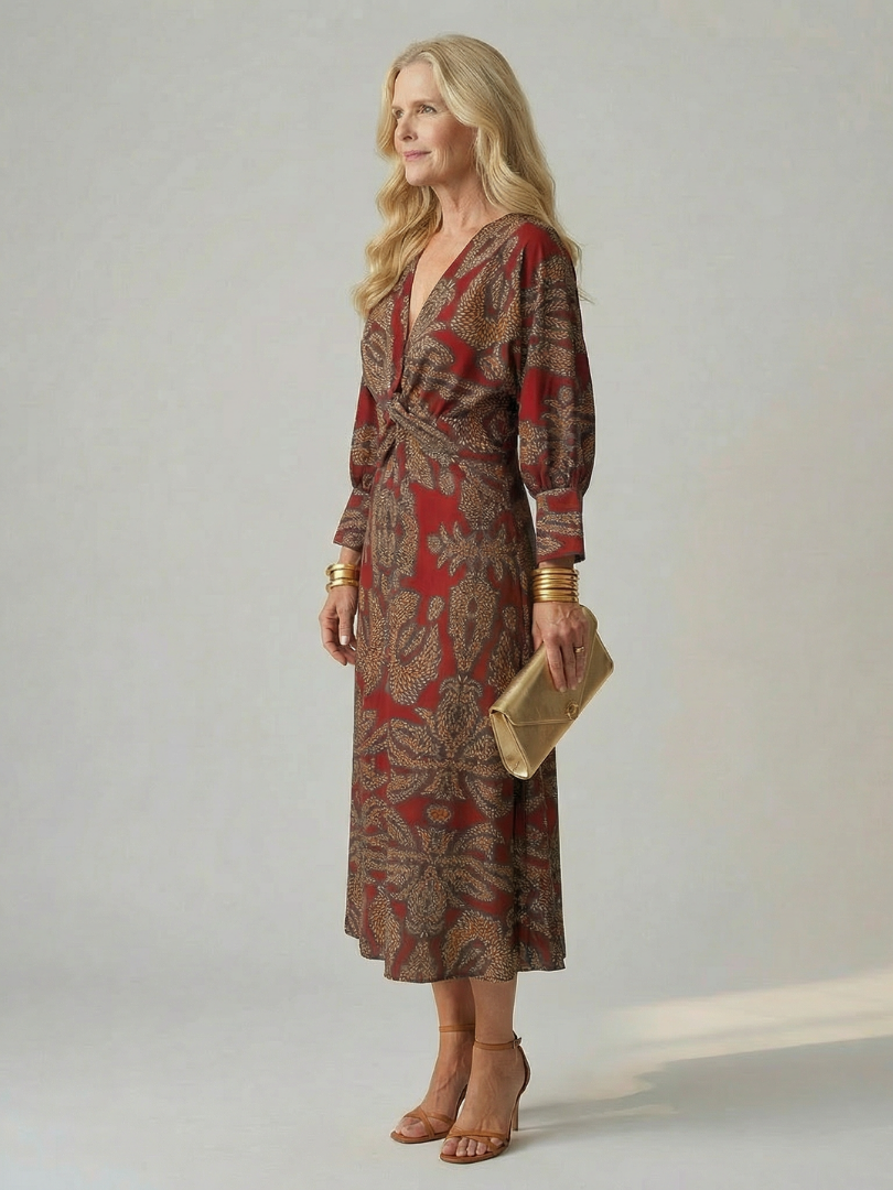 Alicja | Midi Wrap Dress
