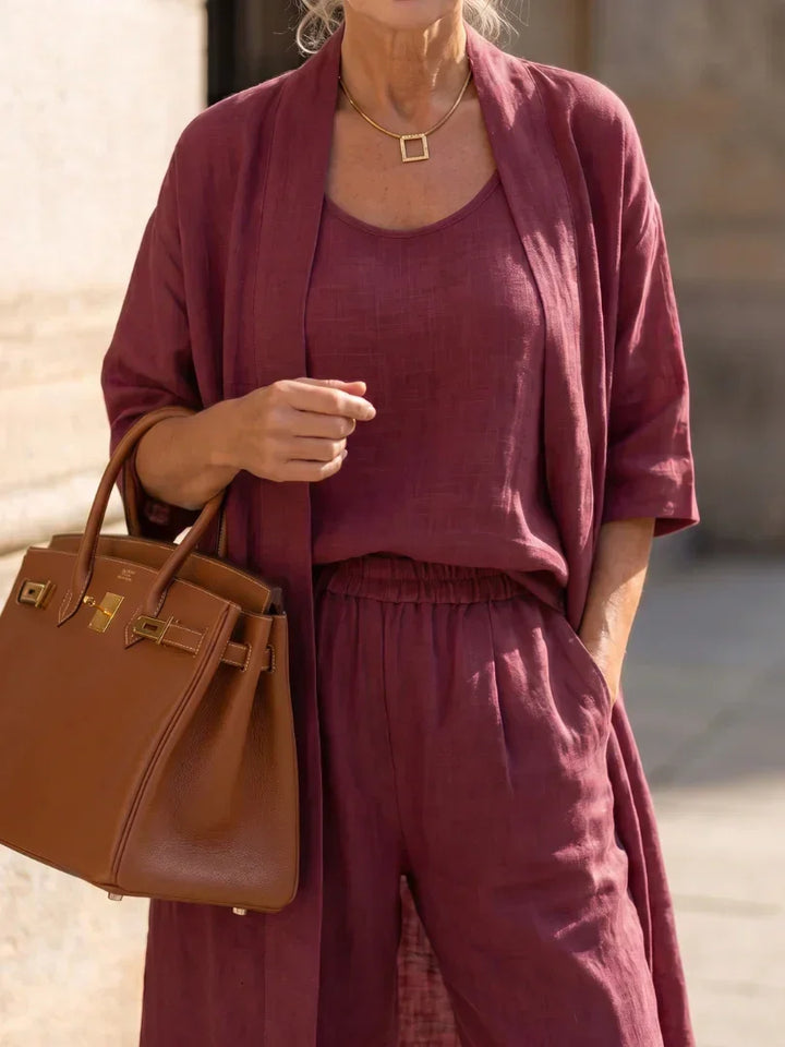 Linnea™ | Lightweight Linen Set