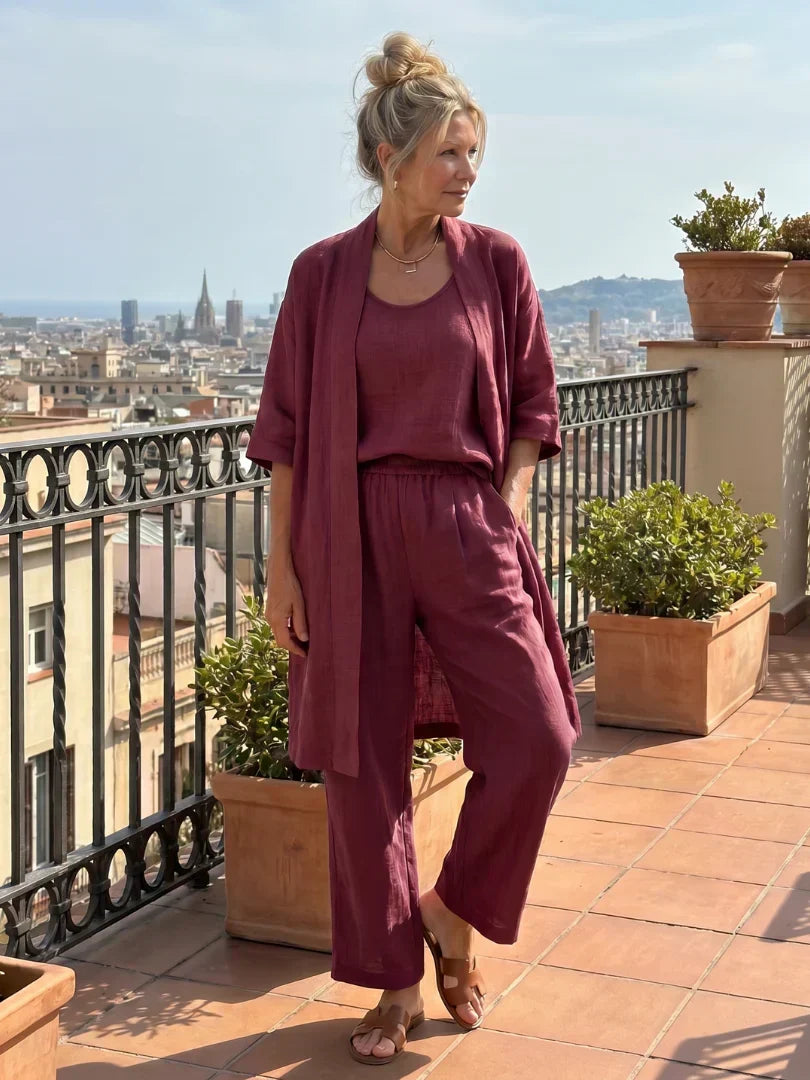 Linnea™ | Lightweight Linen Set