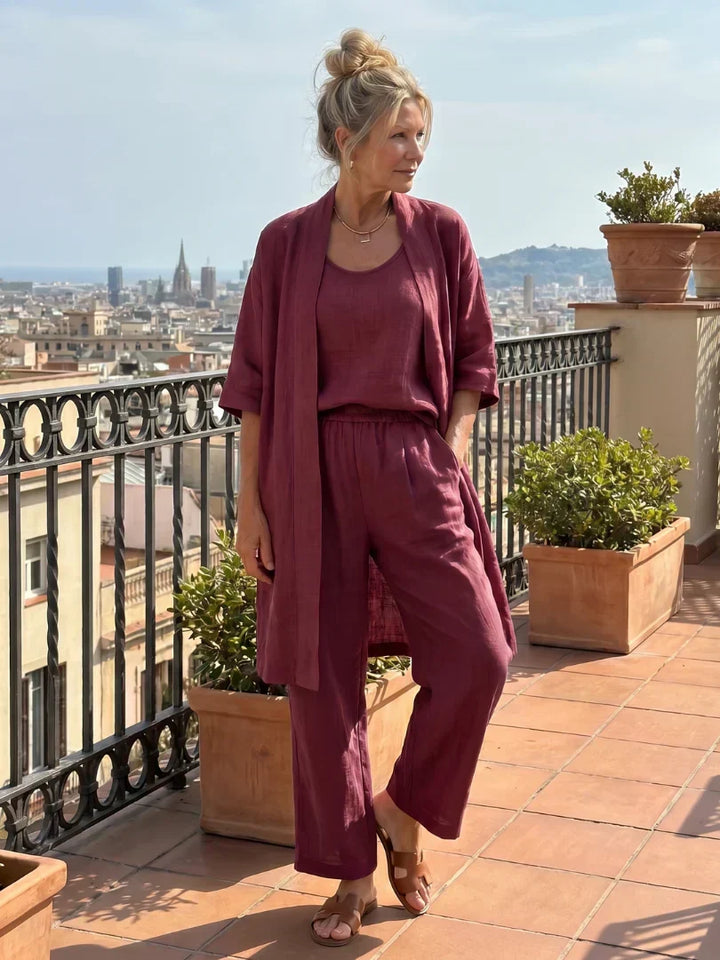 Linnea™ | Lightweight Linen Set