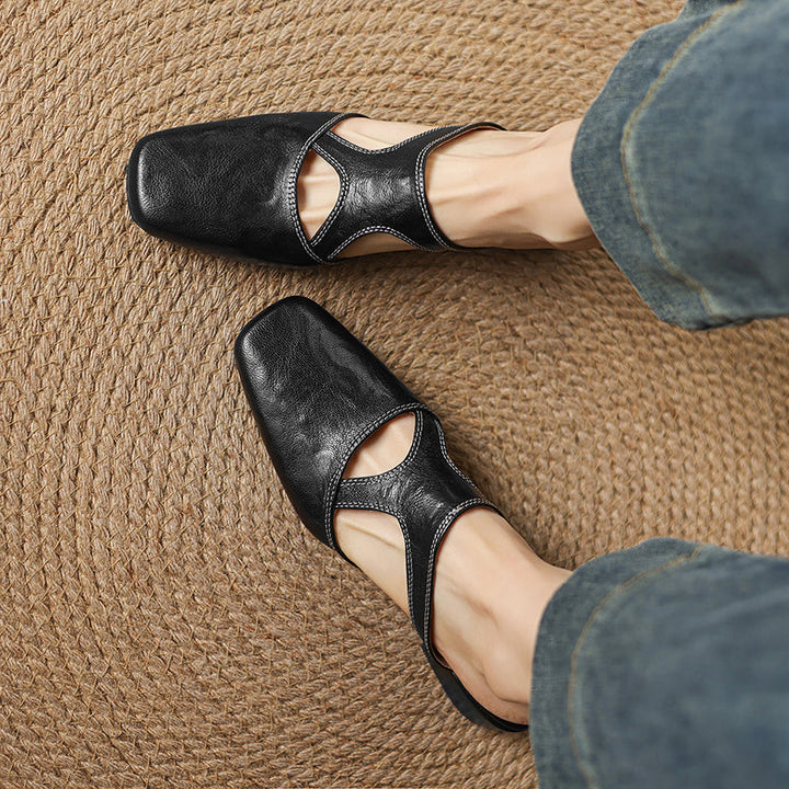 Dessa | Genuine Leather Mules