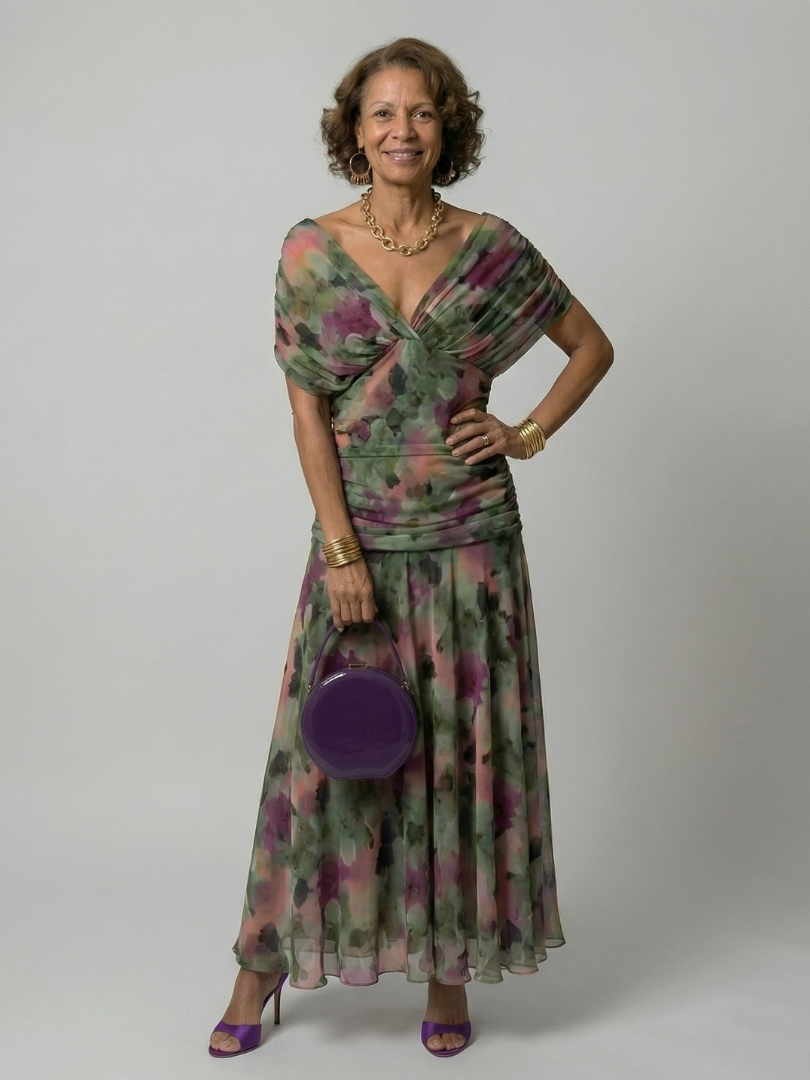 Zaneta | Off-Shoulder Midi Dress