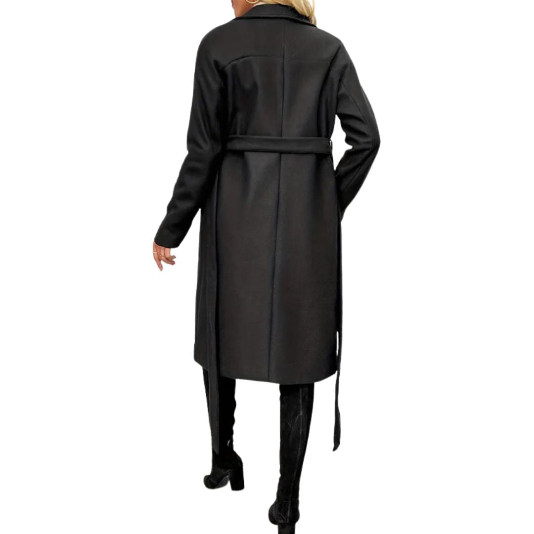 Bramwell Longline Winter Trench Coat - Timeless Style, Weatherproof Warmth