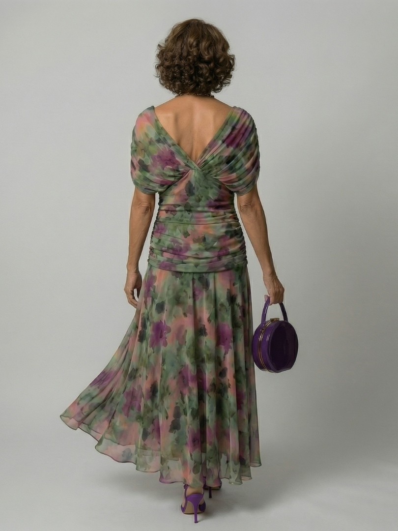 Zaneta | Off-Shoulder Midi Dress