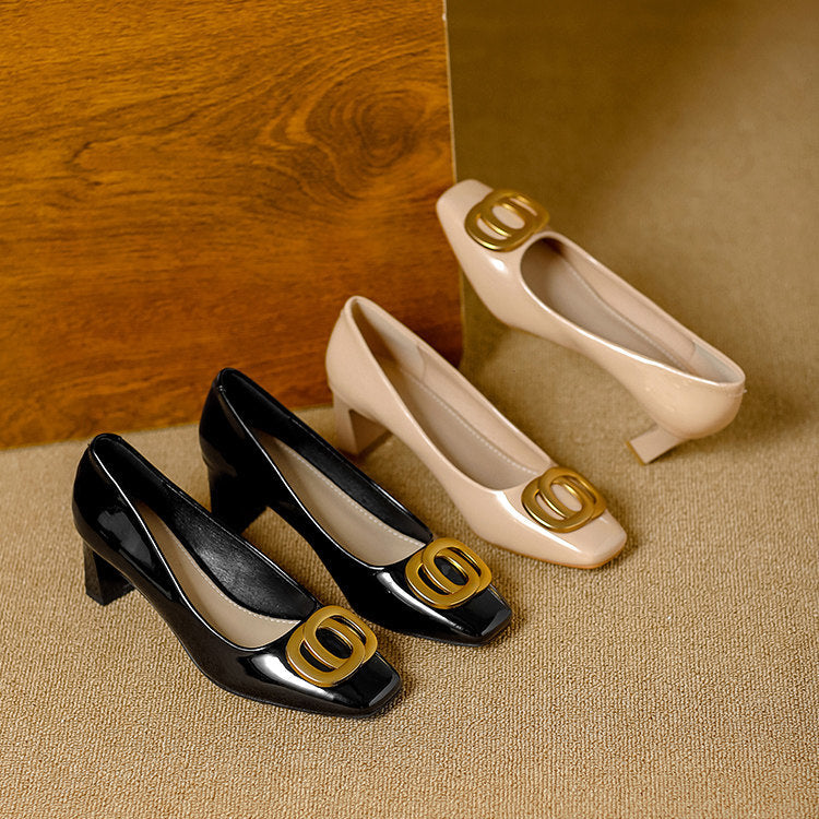 Tyra | Leather Heels