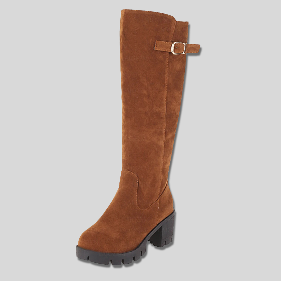 Calista | Suede Over-the-Knee Boots