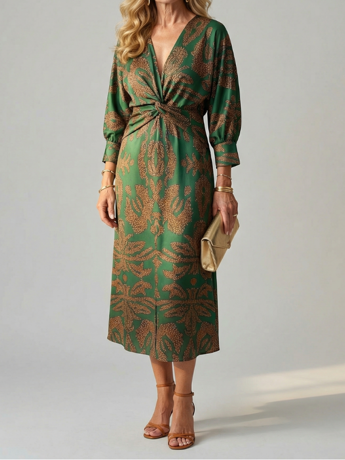 Alicja | Midi Wrap Dress