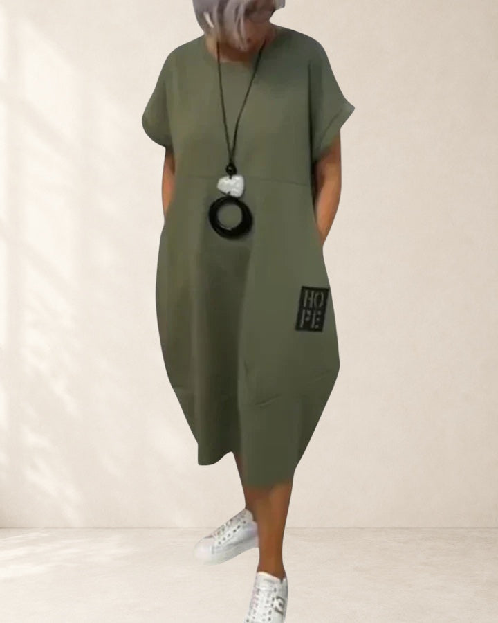 Thalyssiah | Comfortable Midi Dress