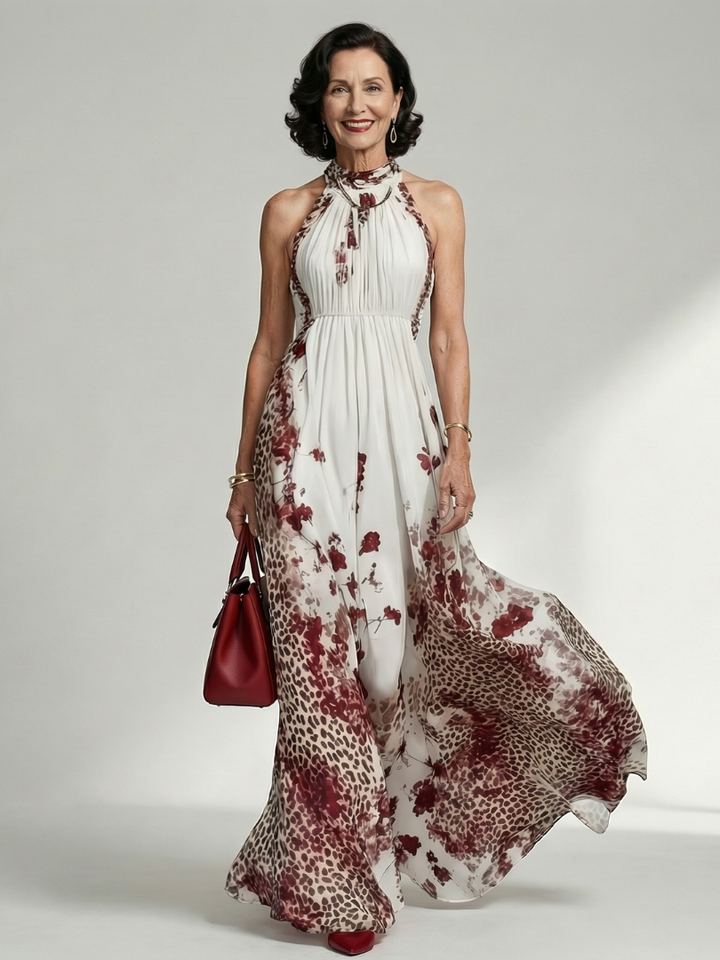 Grazyna | Pleated Maxi Dress