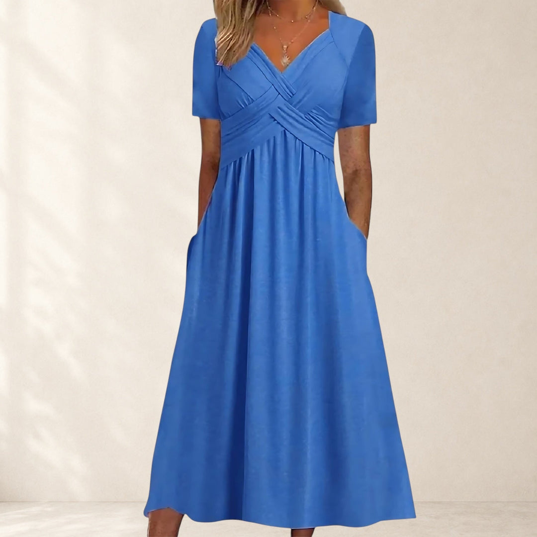 Viola™ | Midi Dress with Tummy Control