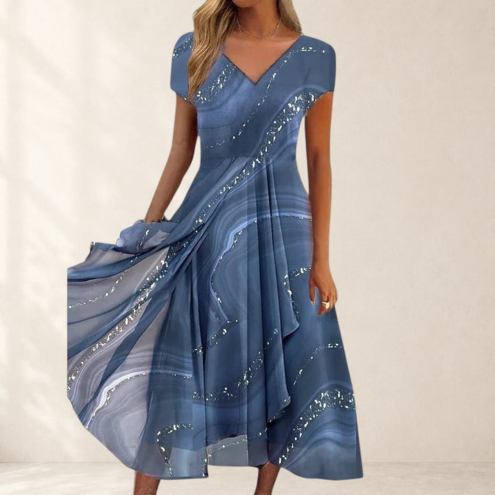 Aubrielle™ | Flowing Midi Dress