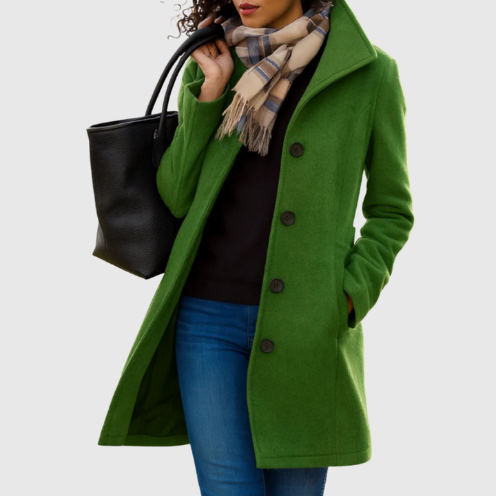 Susan - Women’s Classic Tailored Long Coat