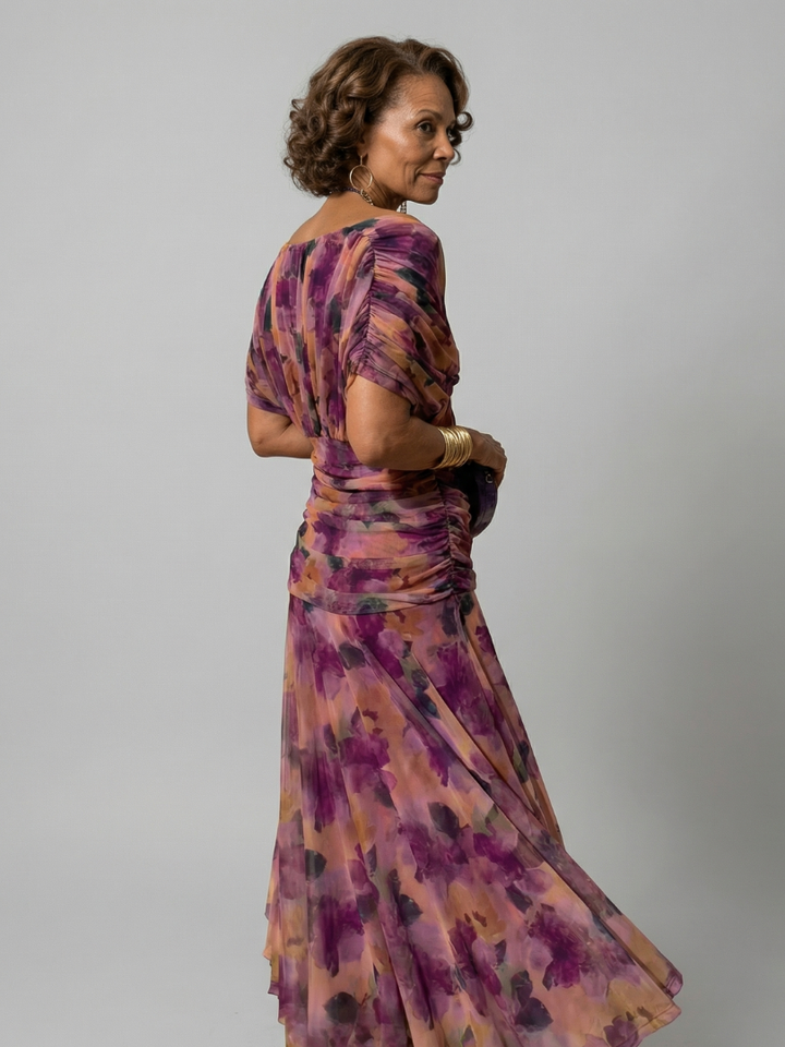 Zaneta | Off-Shoulder Midi Dress