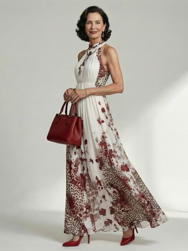 Grazyna | Pleated Maxi Dress