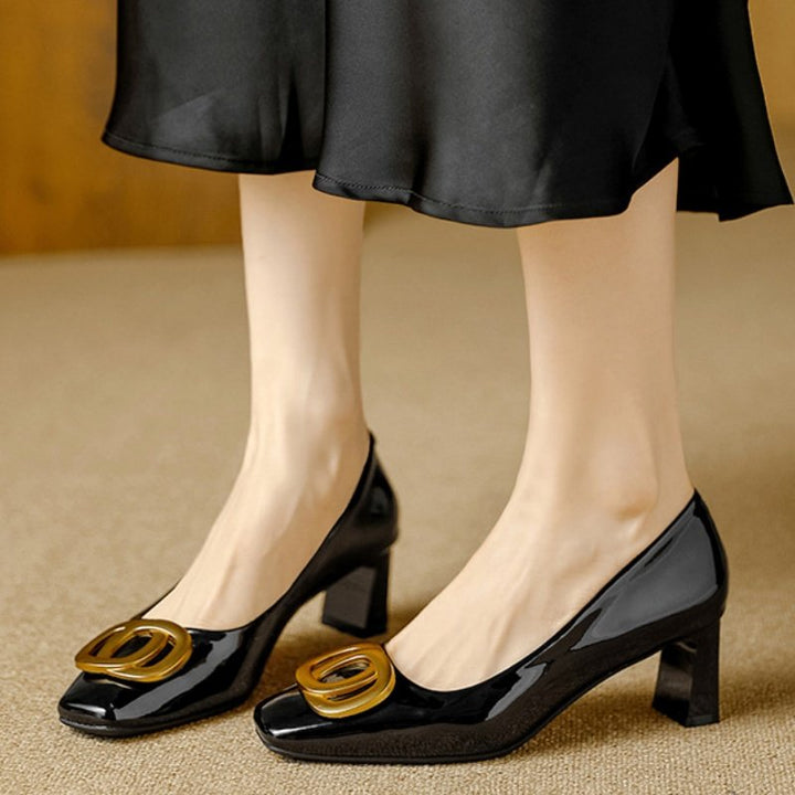 Tyra | Leather Heels