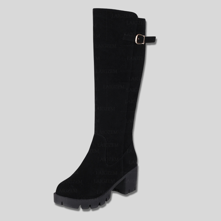 Calista | Suede Over-the-Knee Boots