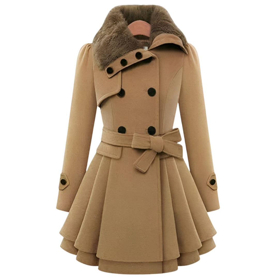 Penrose Warm Longline Trench Coat - Effortlessly Chic and Cozy