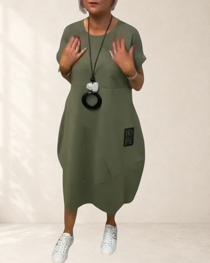 Thalyssiah | Comfortable Midi Dress