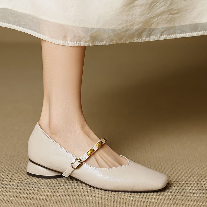 Zyra | Genuine Leather Flats