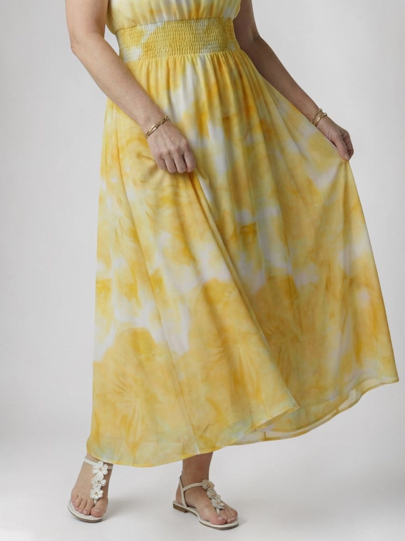 Martyna | Midi Halter Dress
