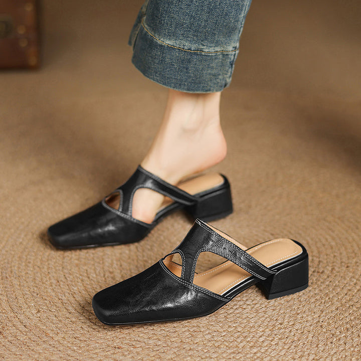 Dessa | Genuine Leather Mules