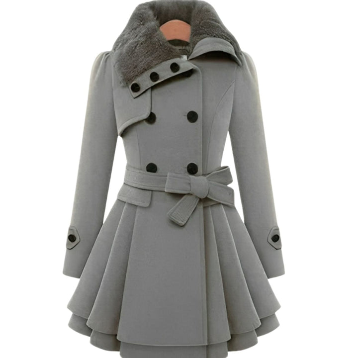 Penrose Warm Longline Trench Coat - Effortlessly Chic and Cozy