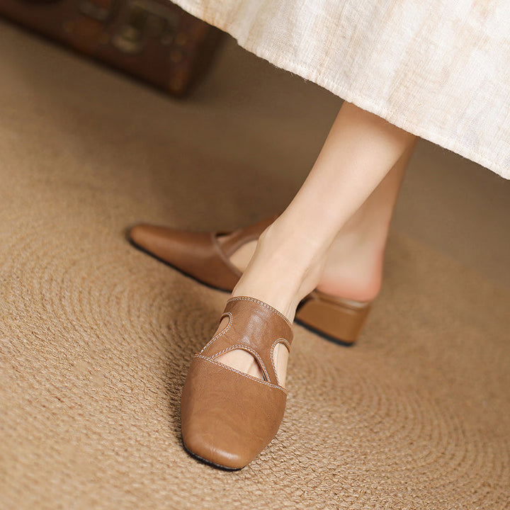 Dessa | Genuine Leather Mules