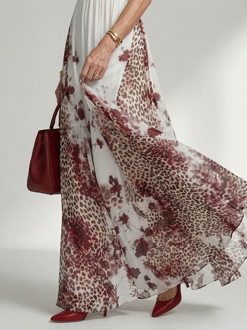 Grazyna | Pleated Maxi Dress