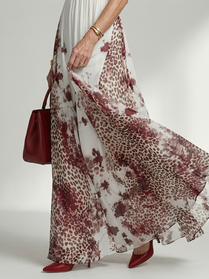 Grazyna | Pleated Maxi Dress