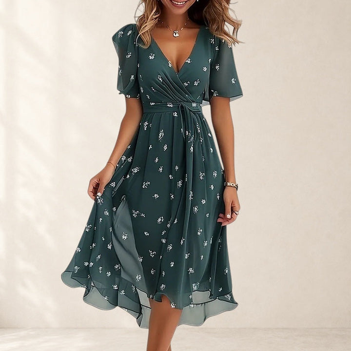 Sienna™ | Chic Midi Dress