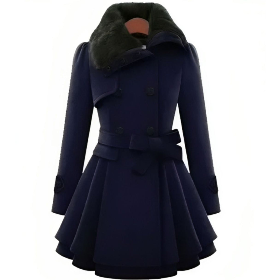 Penrose Warm Longline Trench Coat - Effortlessly Chic and Cozy