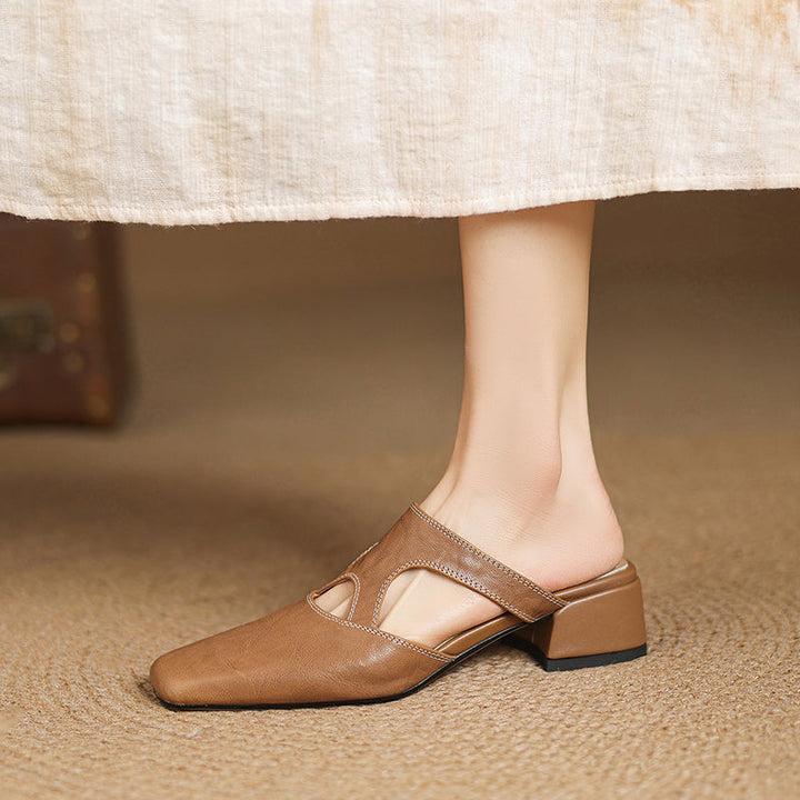 Dessa | Genuine Leather Mules