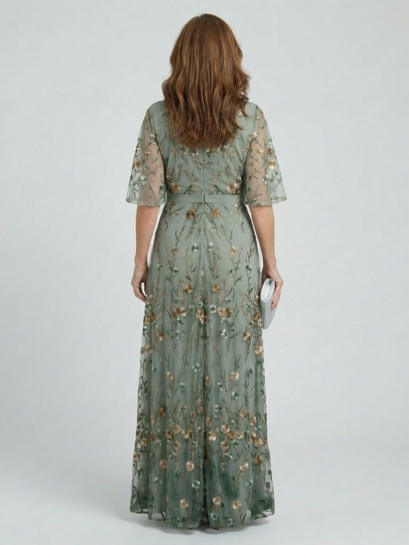 Aneta | Floral Halter Maxi Dress