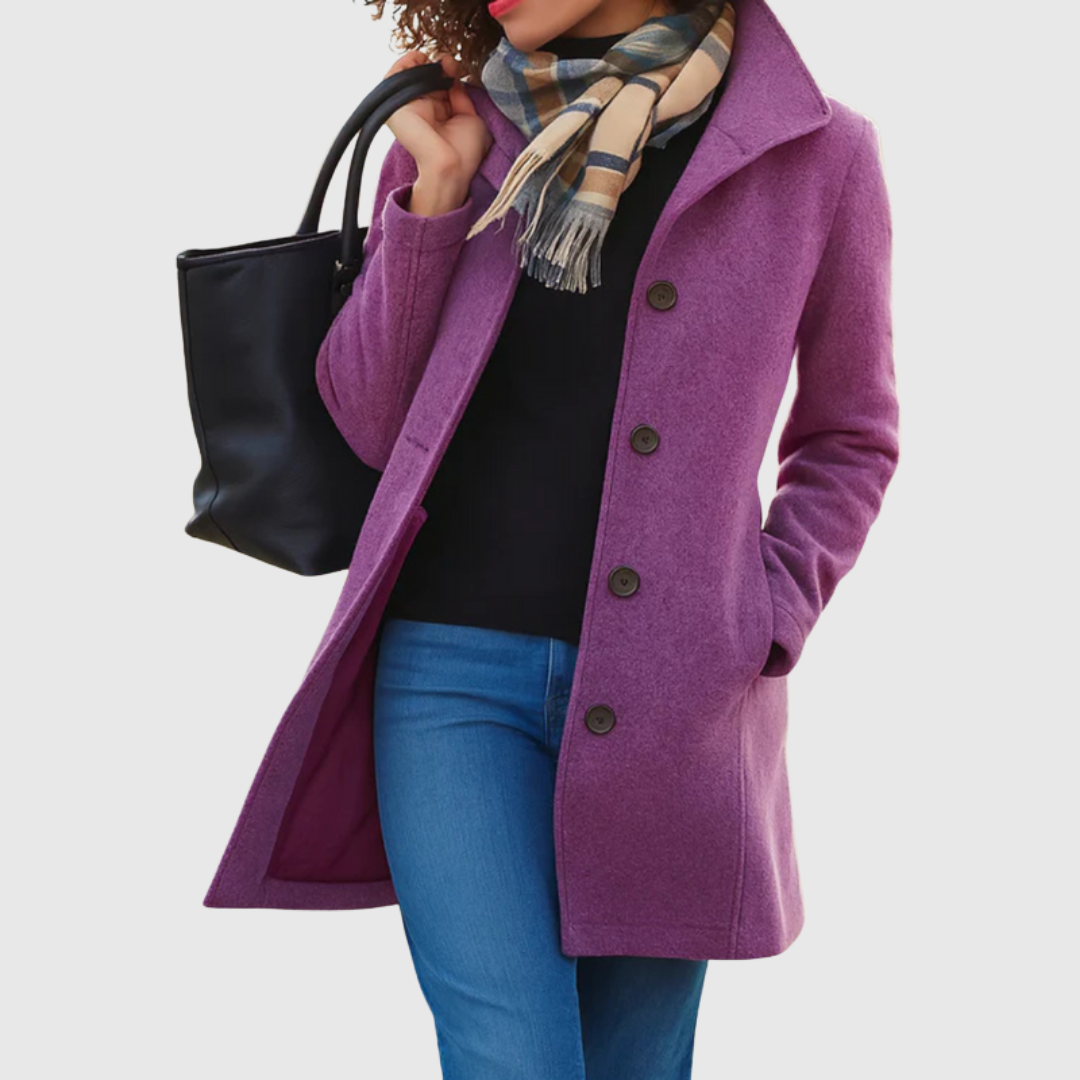 Susan - Women’s Classic Tailored Long Coat