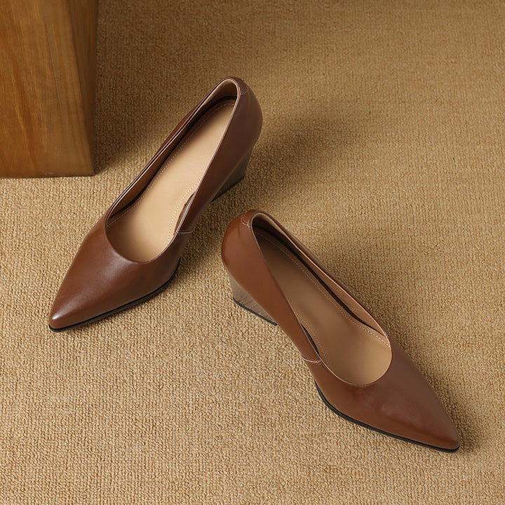 Zella | Genuine Leather Heels