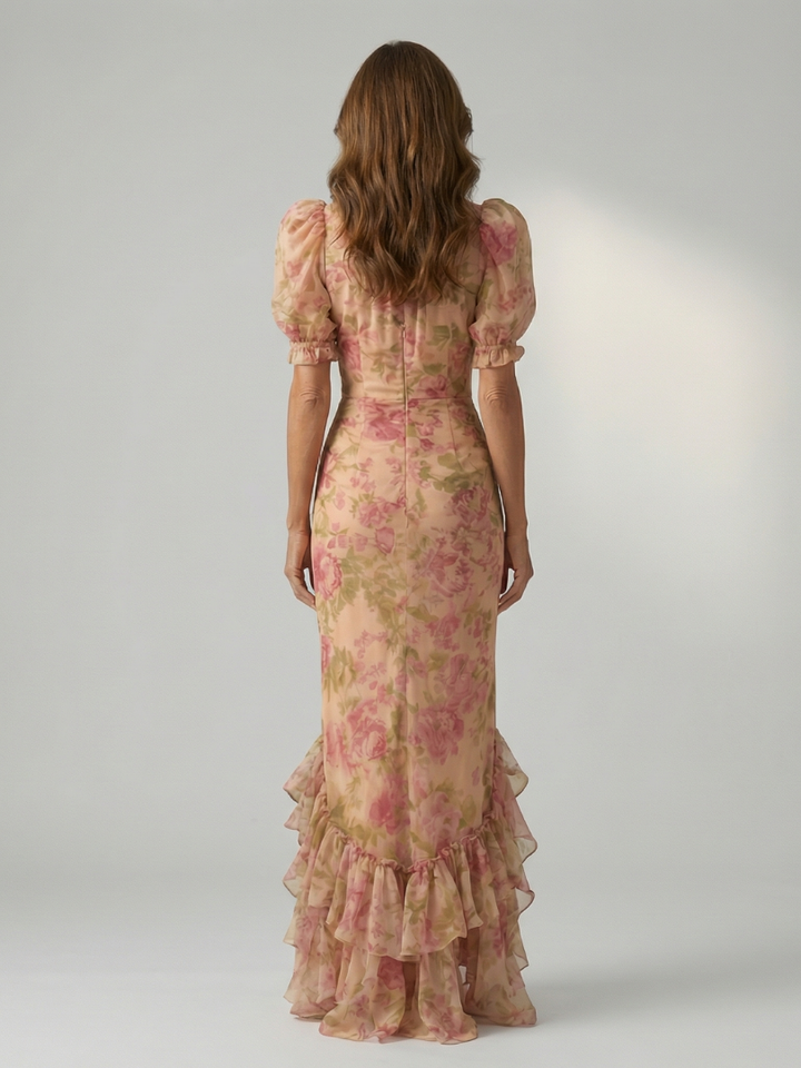 Aleksandra | High-Neck Midi Dress