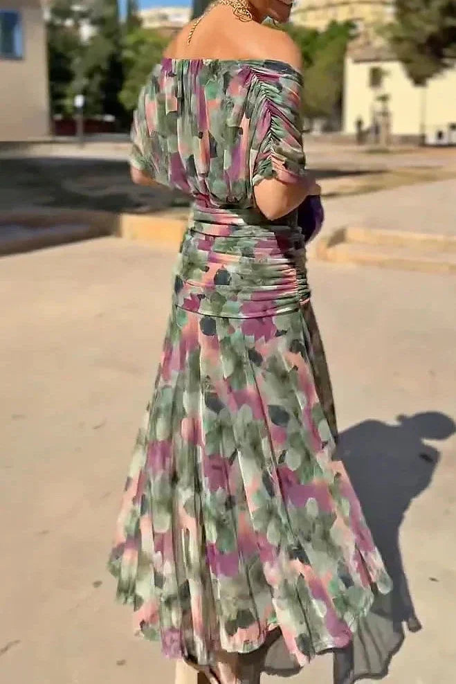 Elina | V-neck Maxi Dress