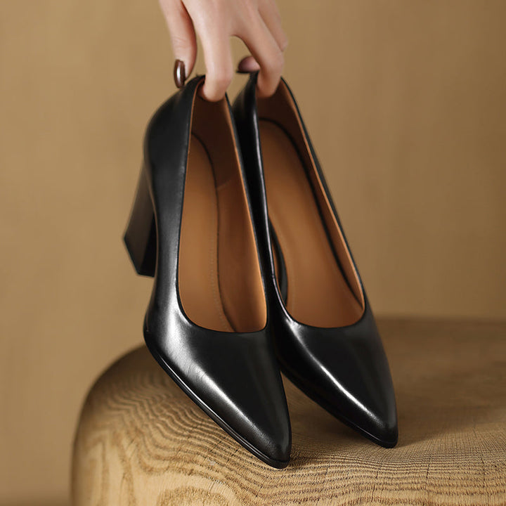 Zella | Genuine Leather Heels