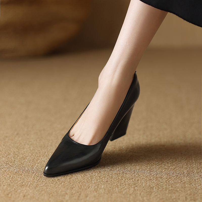 Zella | Genuine Leather Heels