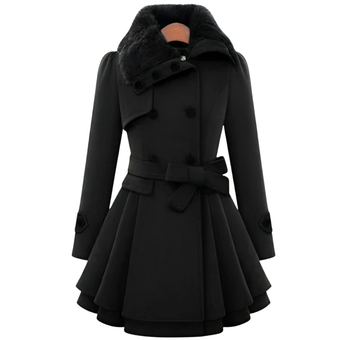 Penrose Warm Longline Trench Coat - Effortlessly Chic and Cozy