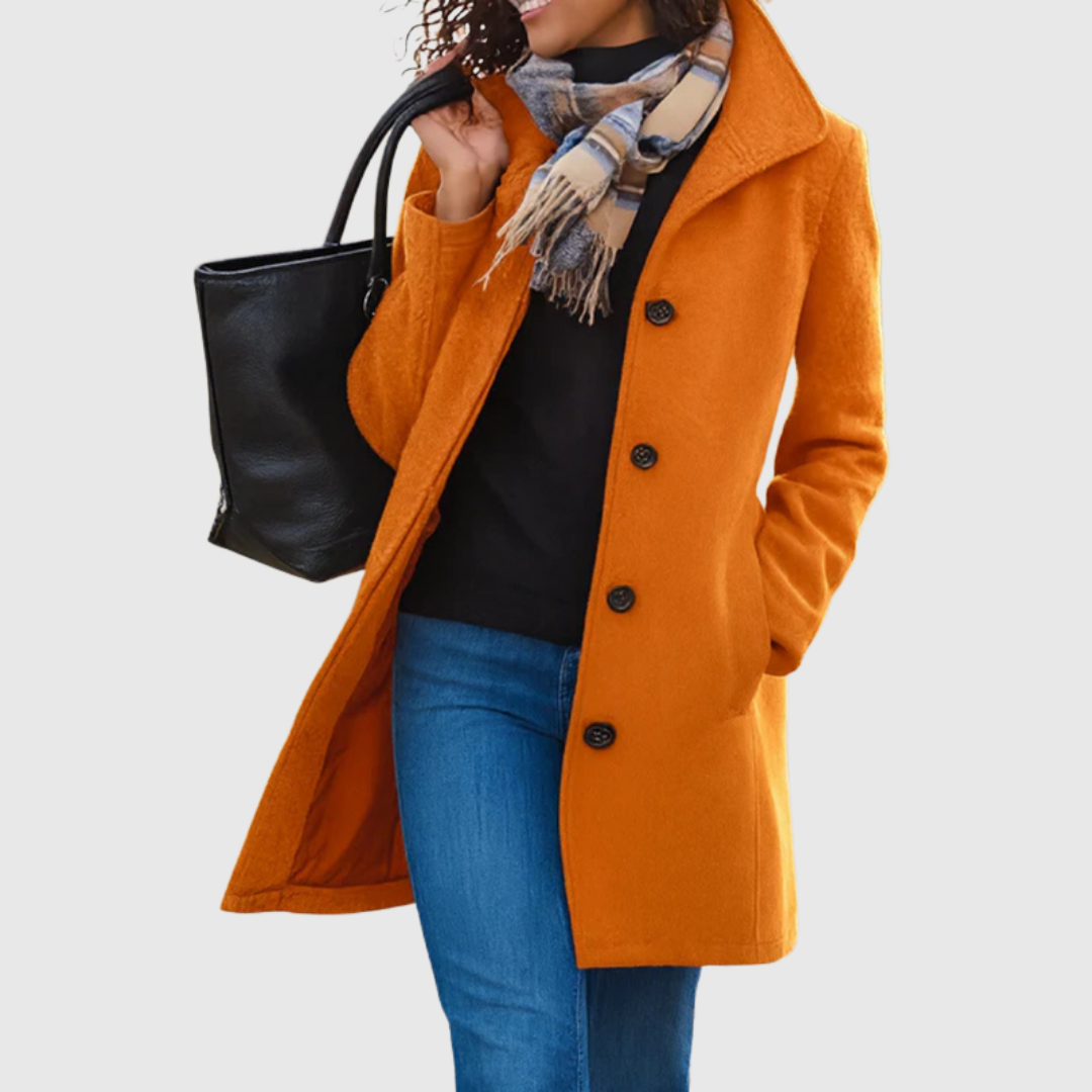Susan - Women’s Classic Tailored Long Coat