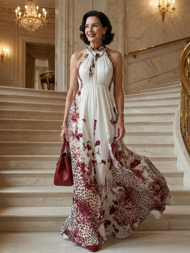 Grazyna | Pleated Maxi Dress