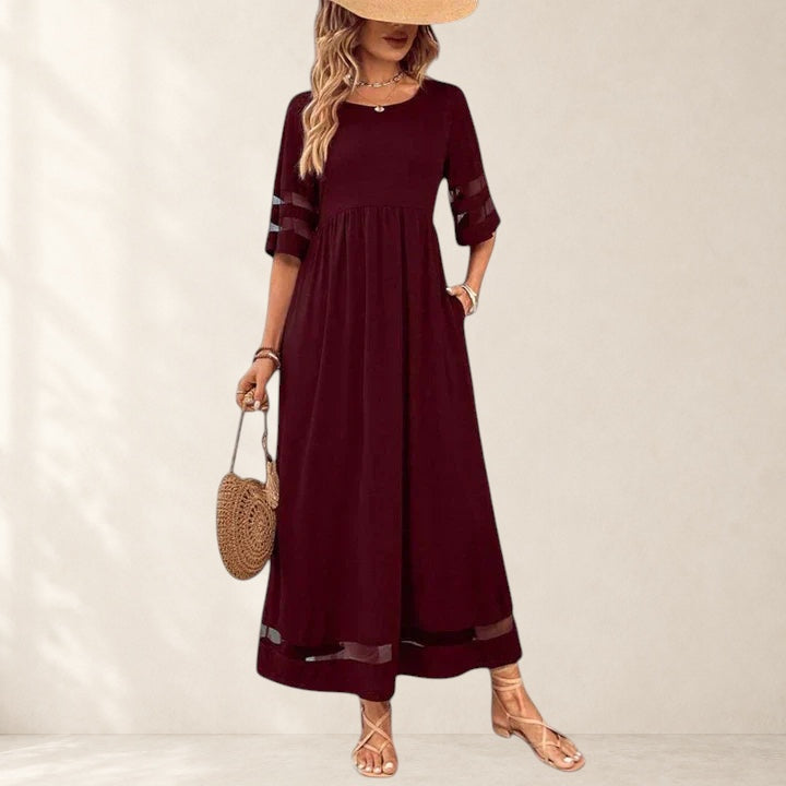 Delymarina | Elegant Midi Dress