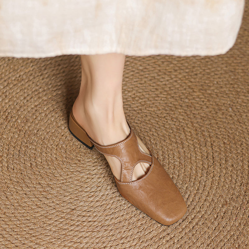Dessa | Genuine Leather Mules